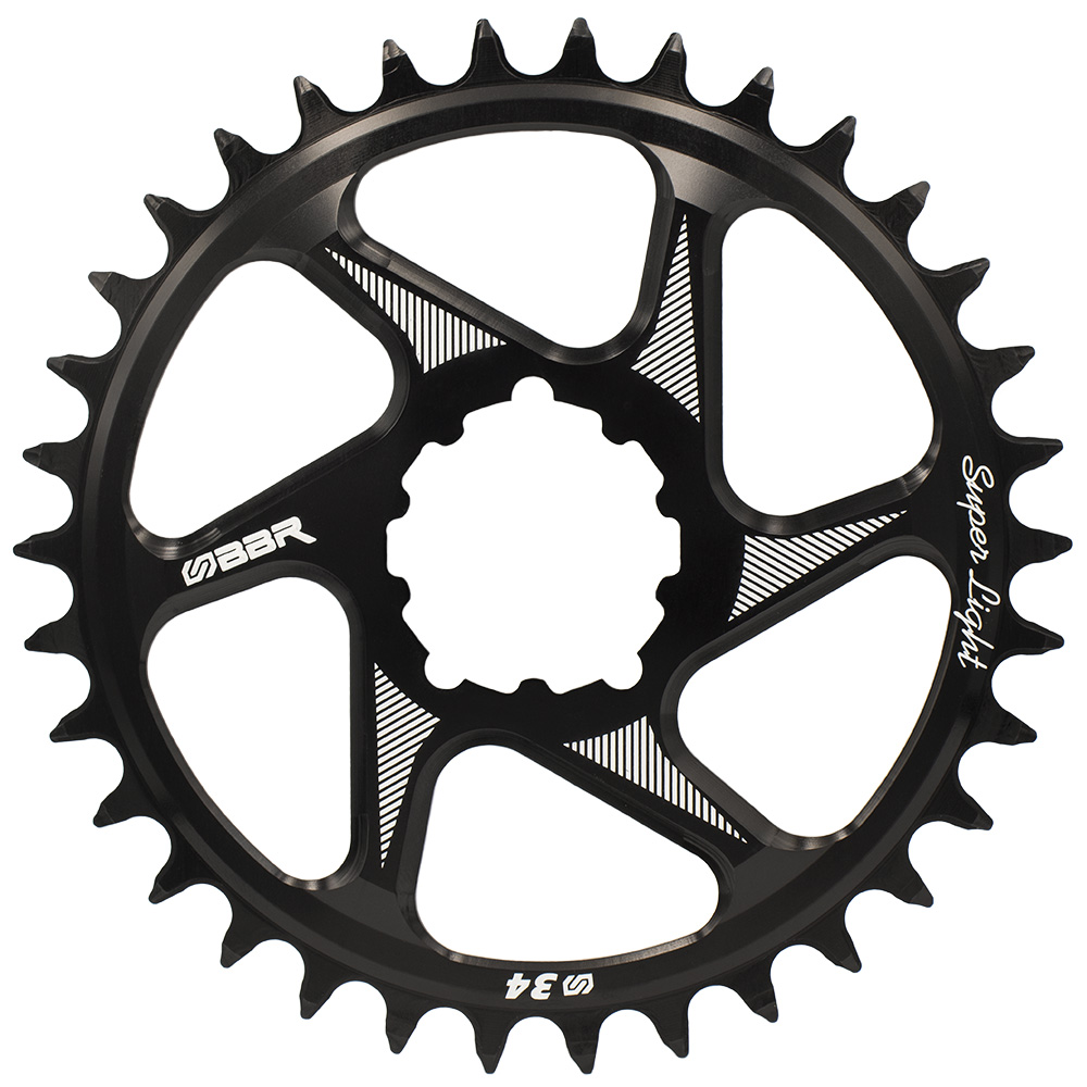 Coroa Padro Direct Sram 3 Parafusos - 34 Dentes / Offset 0mm